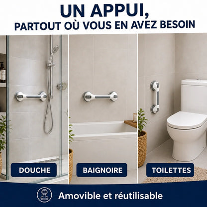 Poignée de sécurité à ventouses