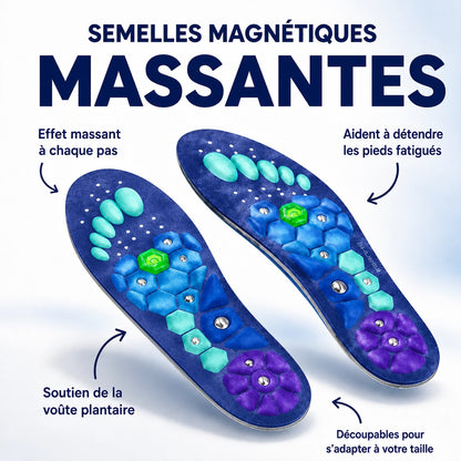 Semelles magnétiques – Le confort à chaque pas