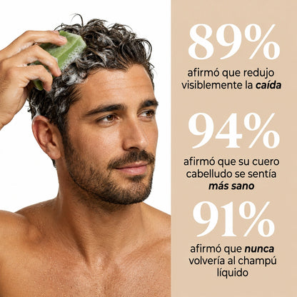 Champú sólido coreano revitalizante para el cuero cabelludo